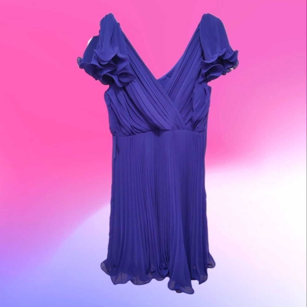 Pearl by Georgina Chapman- Women's Size 6 - Blue - Dress